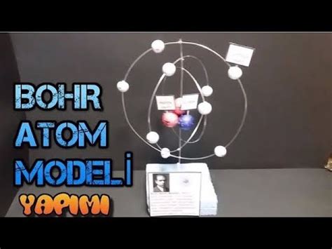 bohr atom modeli maket